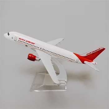 16cm Alaşım Metal Hint Hava Hindistan Havayolları A320 Uçak Modeli Airbus 320 Airways Diecast Uçak Model Uçak Çocuk Hediyeler Oyuncaklar