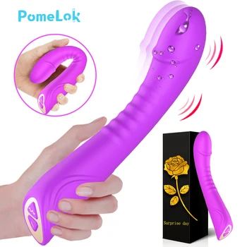 25cm uzunluk Gerçekçi Yapay Penis Vibratörler Kadınlar için Silikon vajina masaj aleti Kadın Masturbator Güç Vibratörler Seks Oyuncakları yetişkinler için