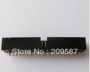 50x DC3 40 Pin Kefen Erkek Başlık Konektörü 2.54 mm