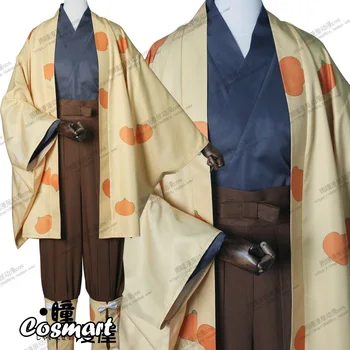 Anime iblis avcısı Kimetsu hiçbir Yaiba Agatsuma Zenitsu Yortusu Kimono Cosplay Kostüm Üniforma Yeni 2020
