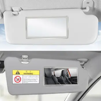Araba İç Çelik Taşınabilir Araba makyaj aynası Otomatik Vizör HD Kozmetik Aynalar Evrensel Araba İç Ayna
