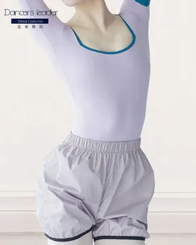 Bale Leotard Kadınlar İçin Egzersiz Kostüm Seksi Mayo Jimnastik Leotard Yetişkin Hava Yoga Bodysuit