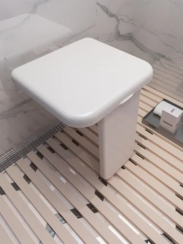 Banyo Mobilyaları Duvara Monte Gizli Sandalye Duş Duvar Tabure Sundurma Ayakkabı Değiştirme Gizli Tabure Katlanır Banyo Tabure