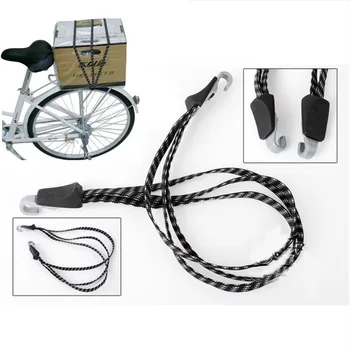 Bisiklet valiz kayışı Elastik bant kemer için Kanca ile Sabit Bagaj Bisiklet raf aparatı Naylon Halat