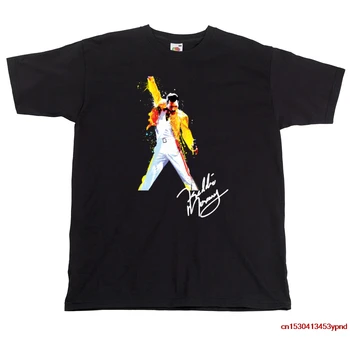 Freddie Mercury T shirt Haraç Kraliçe ve Freddie Mercury Tshirt resmi olmayan erkek t-shirt kraliçe tee