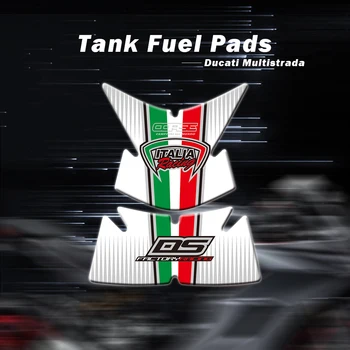 Motosiklet Çıkartmalar Yakıt Tankı Etiket Kılçık Koruyucu Çıkartmaları 3D Tankı Pad Ducati Multistrada 620 1000 1100 2004-2009