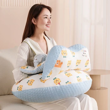 Yenidoğan Pamuk Emzirme Yastık Bebek Anti-tükürme Süt Artefakt Anne bel yastığı Arkalığı Uyku Yastık Bebek Malzemeleri