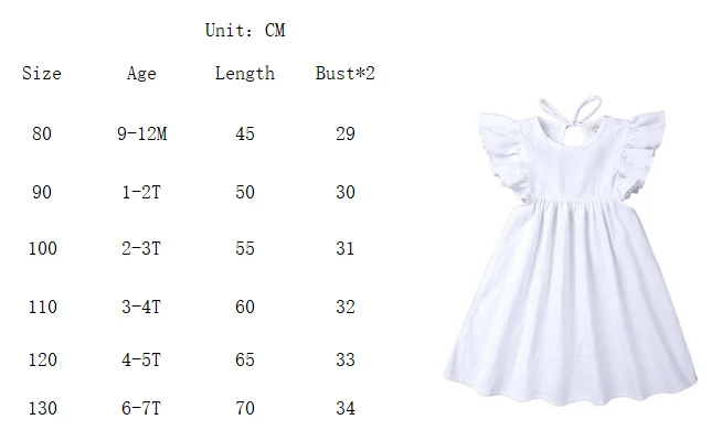2021 Bahar Bebeğim Elbise Ruffle Sinek Boyun Sağlam Bir-line Mini Elbiseler Tatlı Bebek Keten Elbise Kol O Beyaz Prenses  Görüntü 1