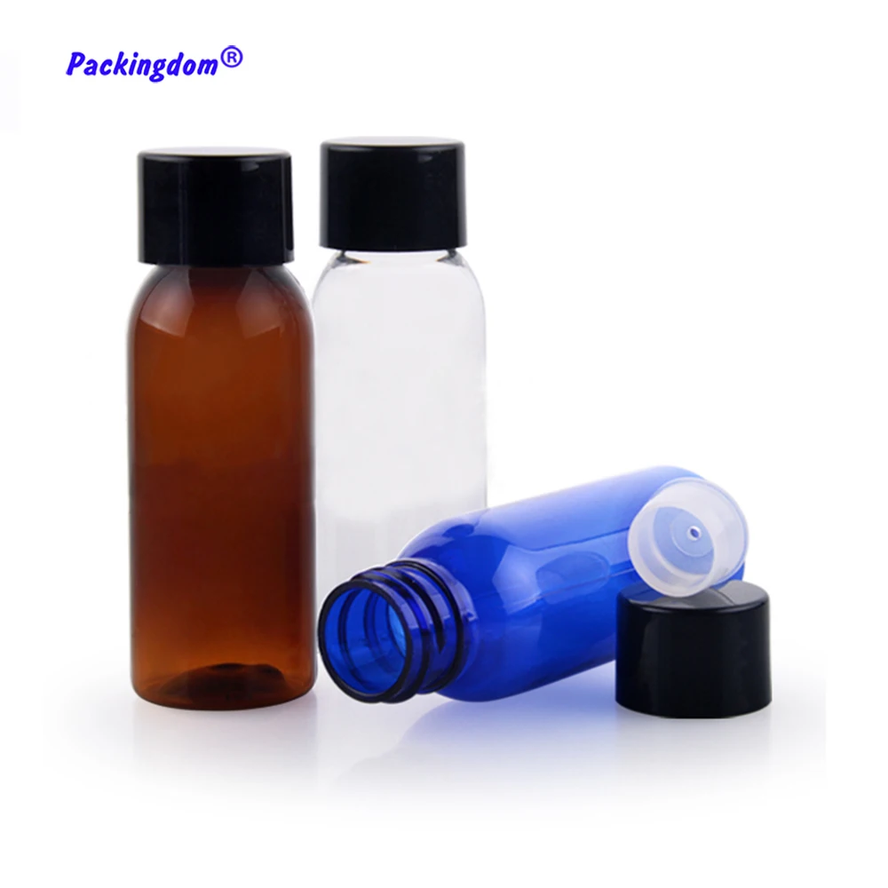 30 adet Plastik örnek şişesi Kok Kapağı İç Fiş Şampuan Losyon Şişeleri Yuvarlak Boş Kozmetik Seyahat Konteyner Ambalaj 30ml Görüntü 0