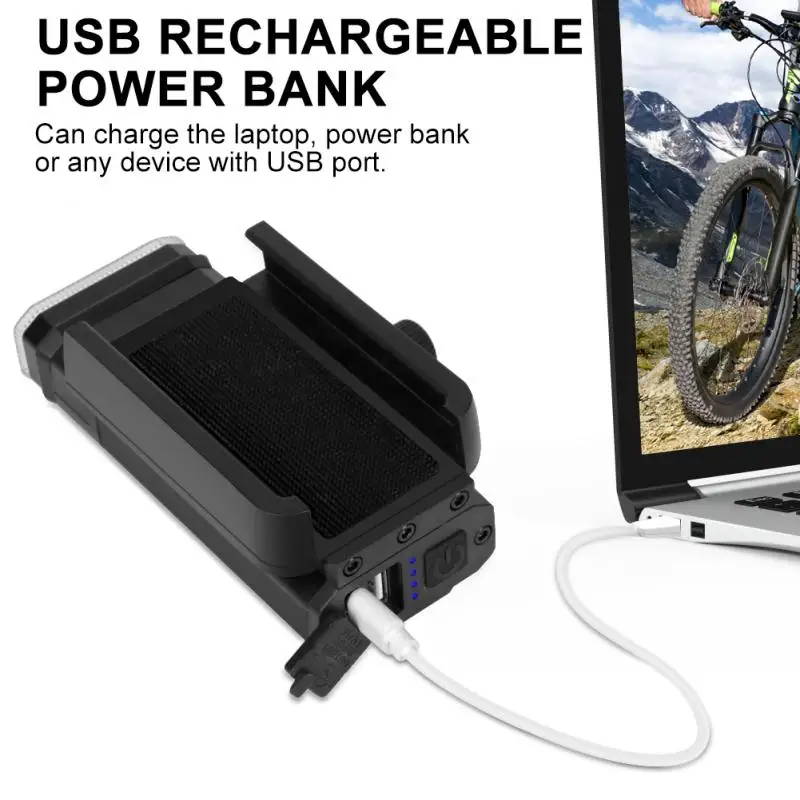 3000 LM bisiklet ışık ön T6 LED bisiklet fener USB şarj edilebilir lamba MTB bisiklet ışıkları ön ve arka dağ bisikleti aksesuarları Görüntü 2