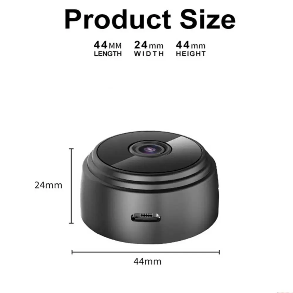 A9 Mini Kamera 1080 p hd ip kamera Gece Sürüm Mikro Kamera Ses Video Kaydedici Kablosuz Güvenlik Mini Kameralar Wifi Kamera Görüntü 4