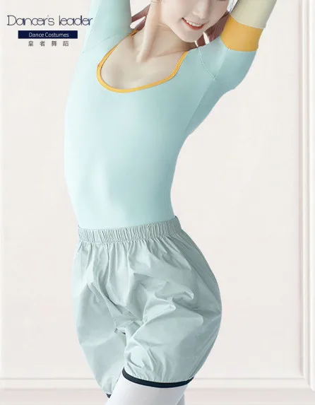 Bale Leotard Kadınlar İçin Egzersiz Kostüm Seksi Mayo Jimnastik Leotard Yetişkin Hava Yoga Bodysuit Görüntü 5