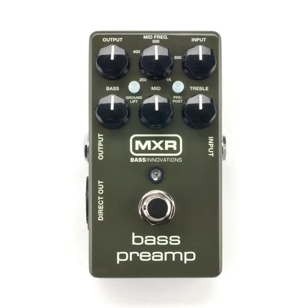 Dunlop MXR M81 Bas Preamp Bas Gitar Efekt Pedal Görüntü 3