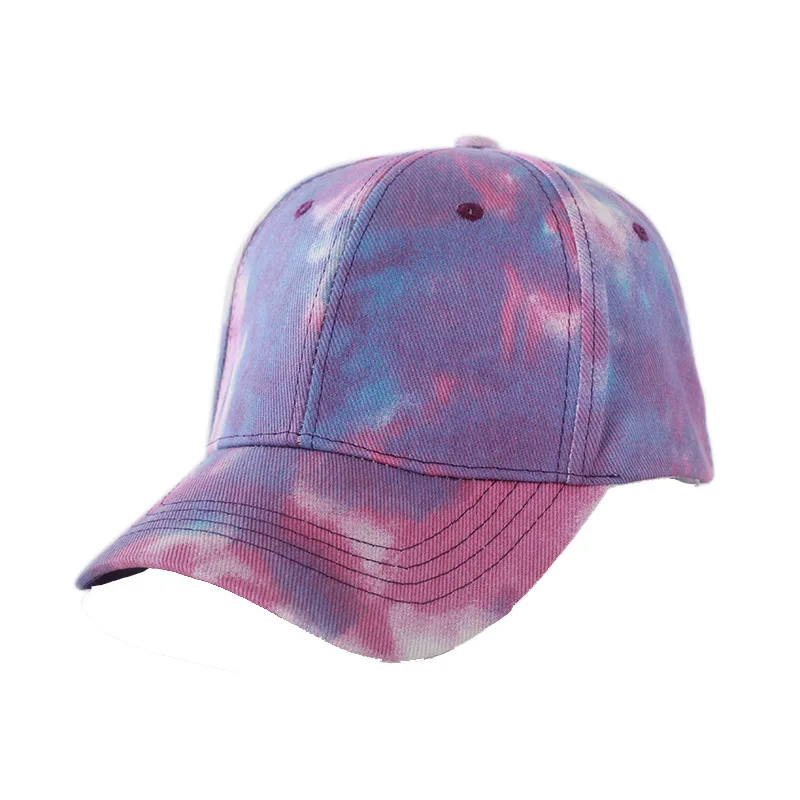 Graffiti beyzbol şapkası Kadın Erkek Kravat Boya beyzbol şapkası Unisex Renkli Snapback Şapka Açık Ayarlanabilir Güneş plaj şapkası Spor Kap Görüntü 4