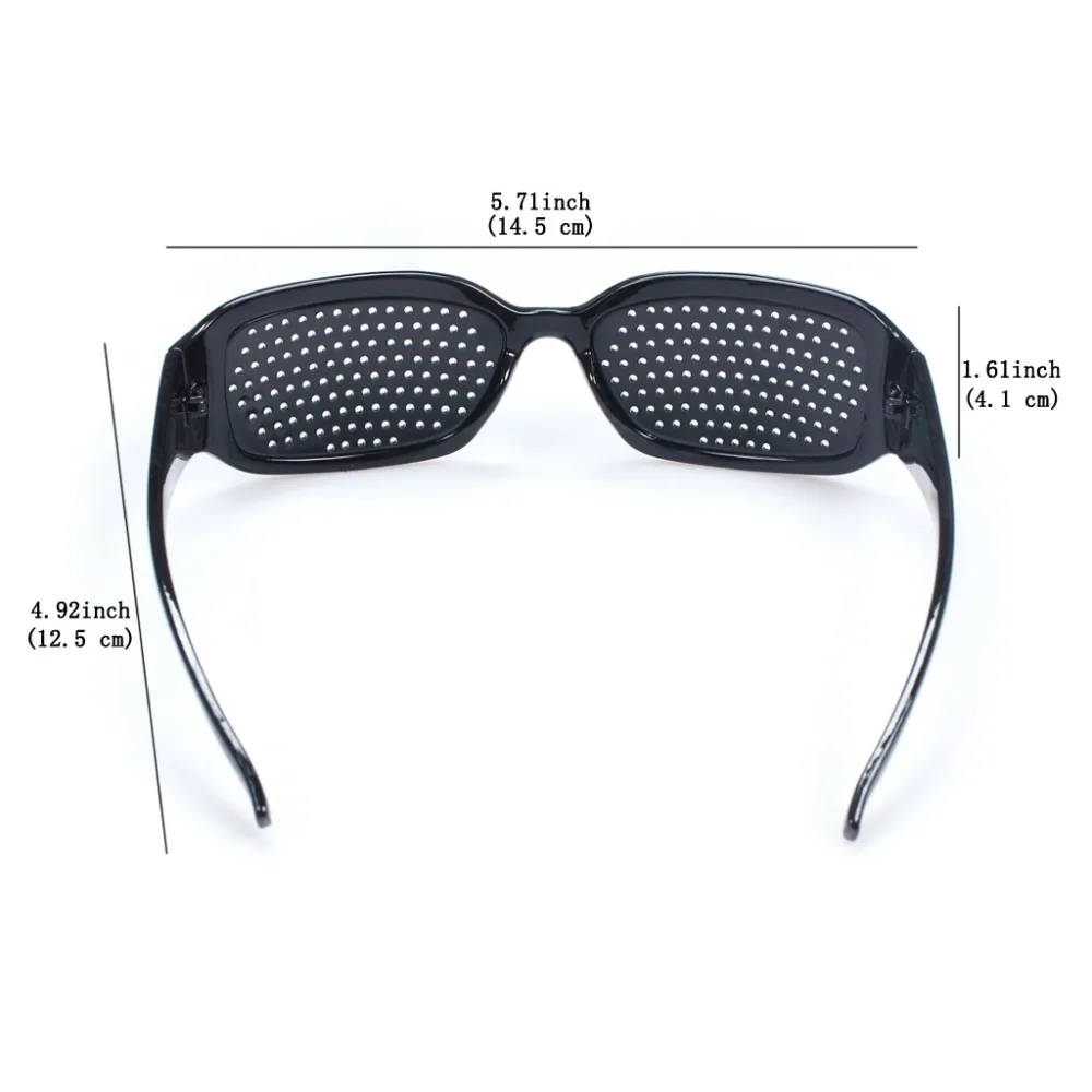 İğne deliği Gözlük Bisiklet Sunglass Göz Eğitimi Egzersiz Görme Geliştirmek Göz Koruması Koşu Gözlük Anti-miyopi Görüş Bakımı Görüntü 3