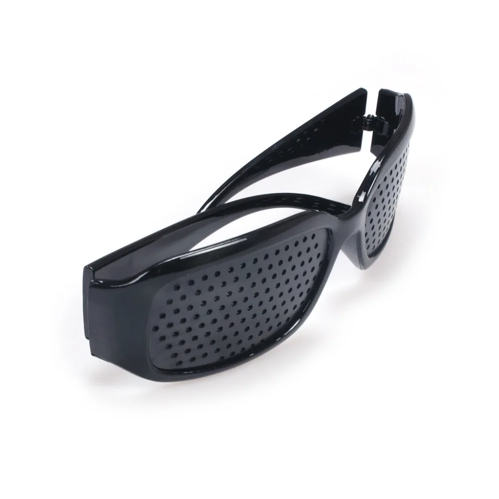 İğne deliği Gözlük Bisiklet Sunglass Göz Eğitimi Egzersiz Görme Geliştirmek Göz Koruması Koşu Gözlük Anti-miyopi Görüş Bakımı Görüntü 5